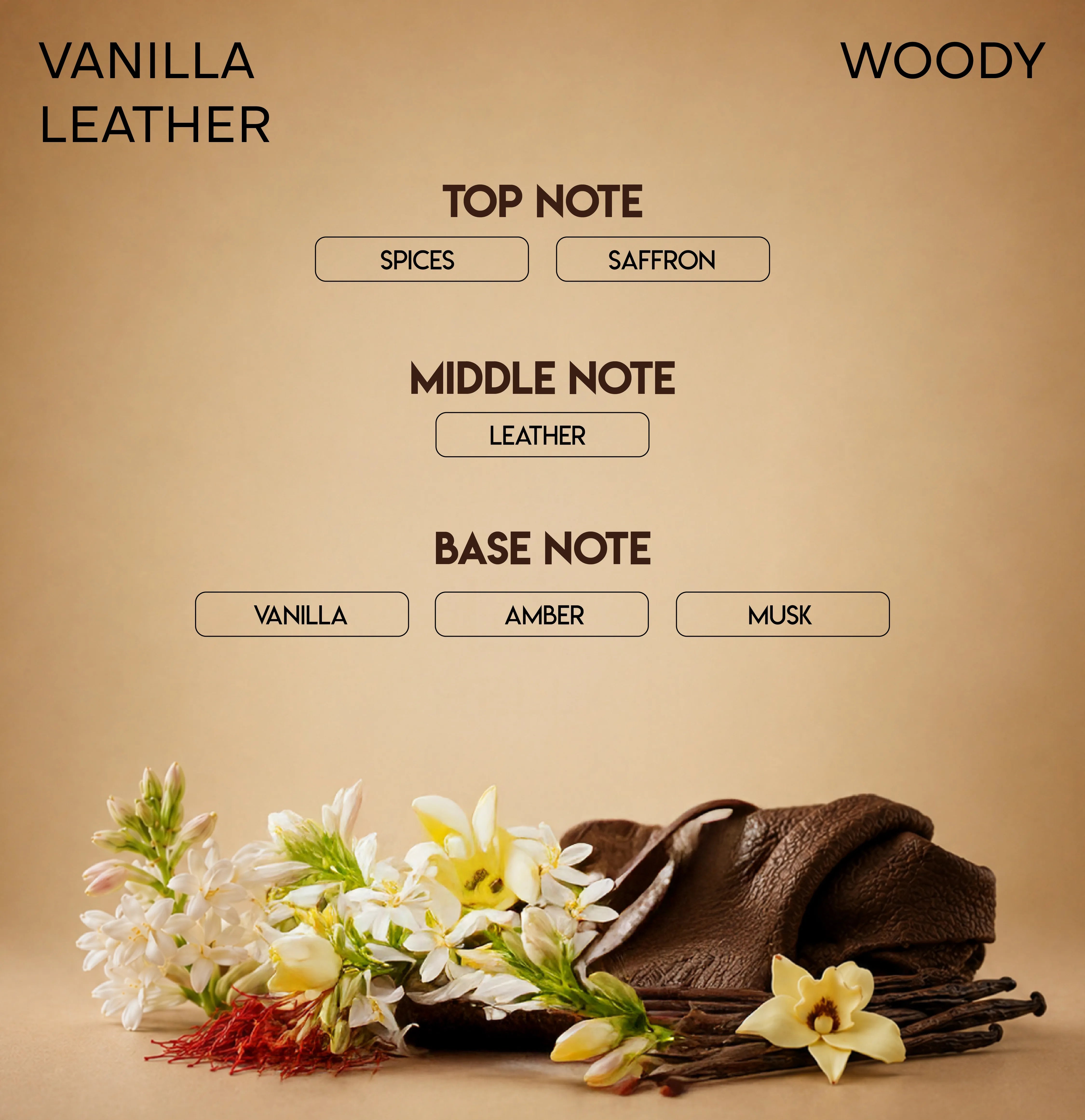 CHELLA VANILLA LEATHER PERFUME